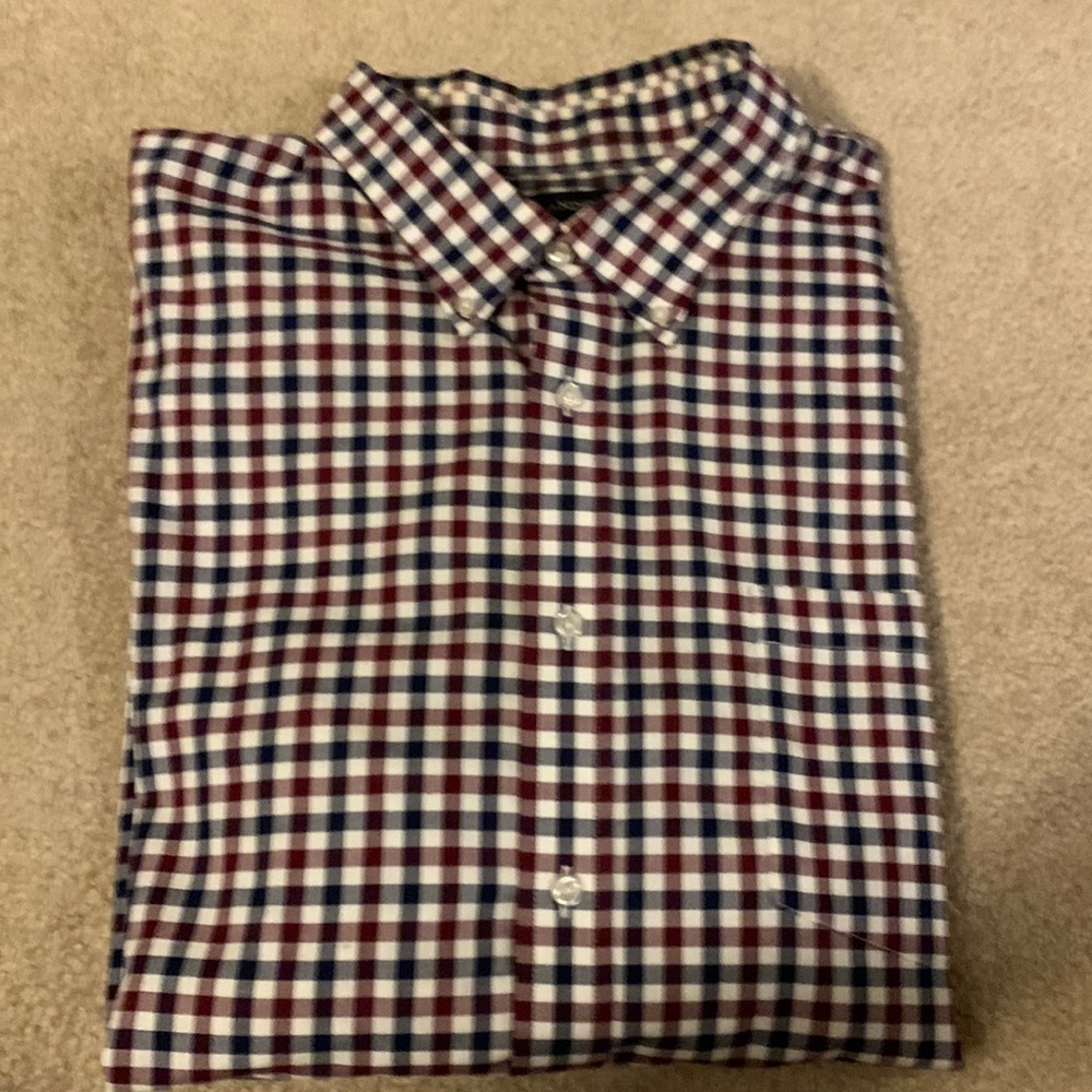 Lands’ end Mens button down shirt